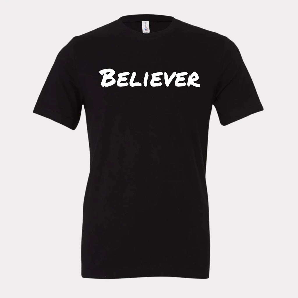 Believer John 3:16- Black Tshirt