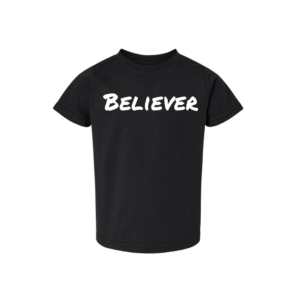 Believer T-shirt by Crown of Favor. John 3:16.