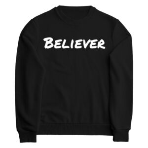 Believer Sweatshirt by Crown of Favor. John 3:16 Sweatshirt.