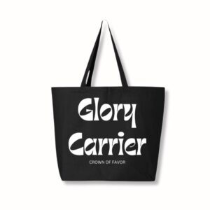 Christian Tote Bag. Glory Carrier Tote bag by Crown of Favor