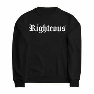 Righteous Sweatshirt by Crown of Favor Christian Streetwear
