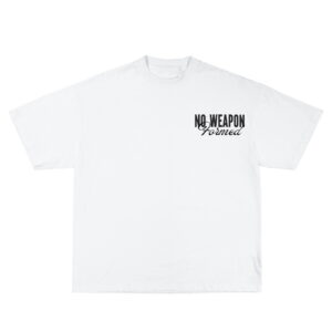 No Weapon Formed Against Me T-shirt Isaiah 54:17 by Crown of Favor