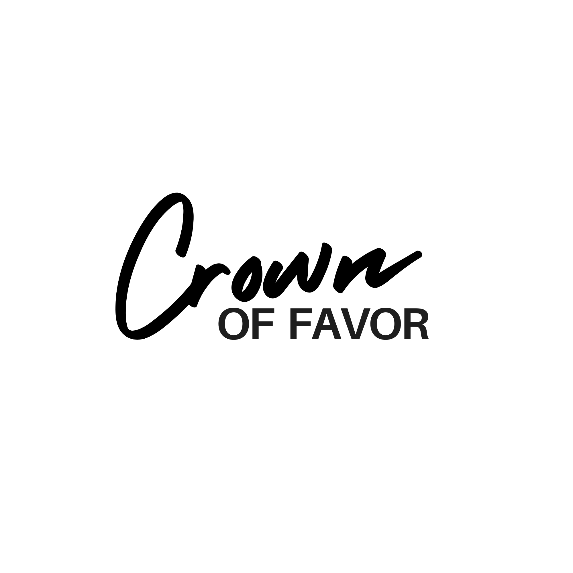 Crown of Favor. Christian Clothing Brand.